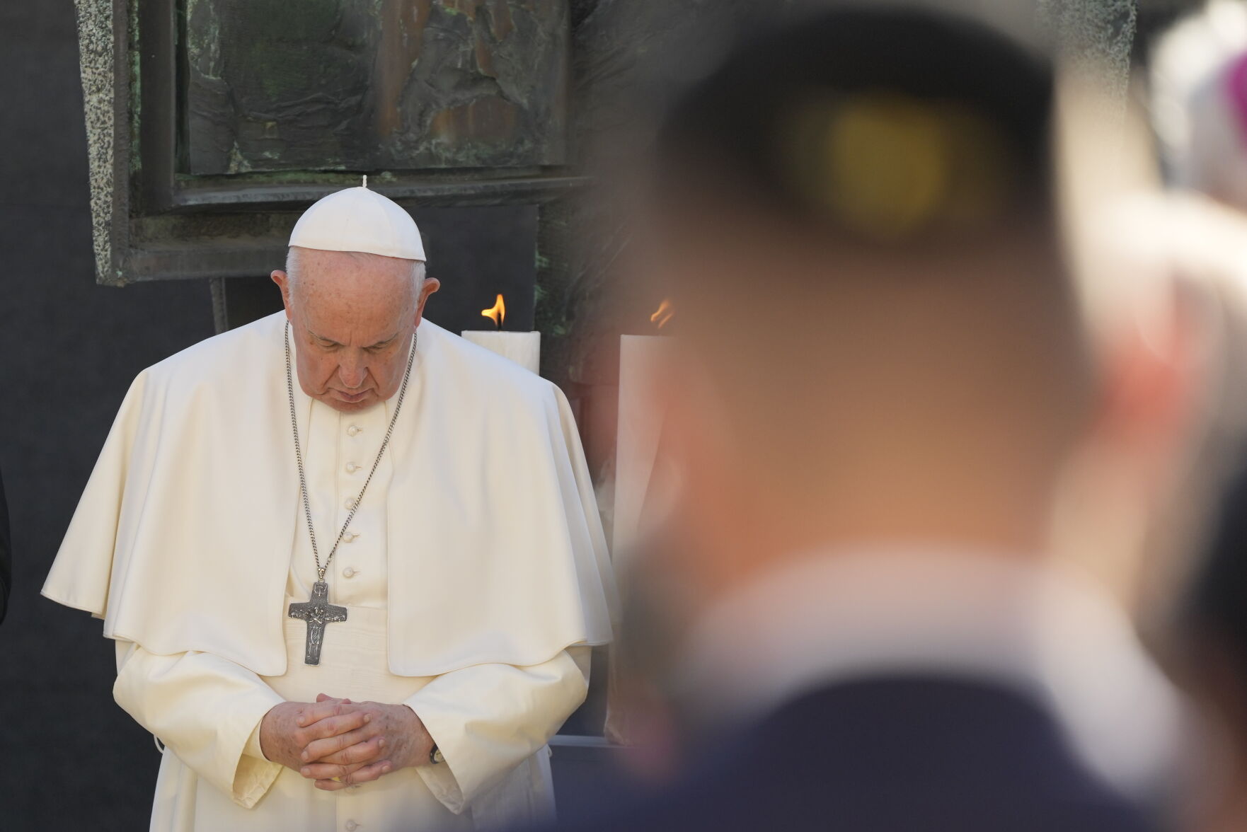 APTOPIX Pope Slovakia